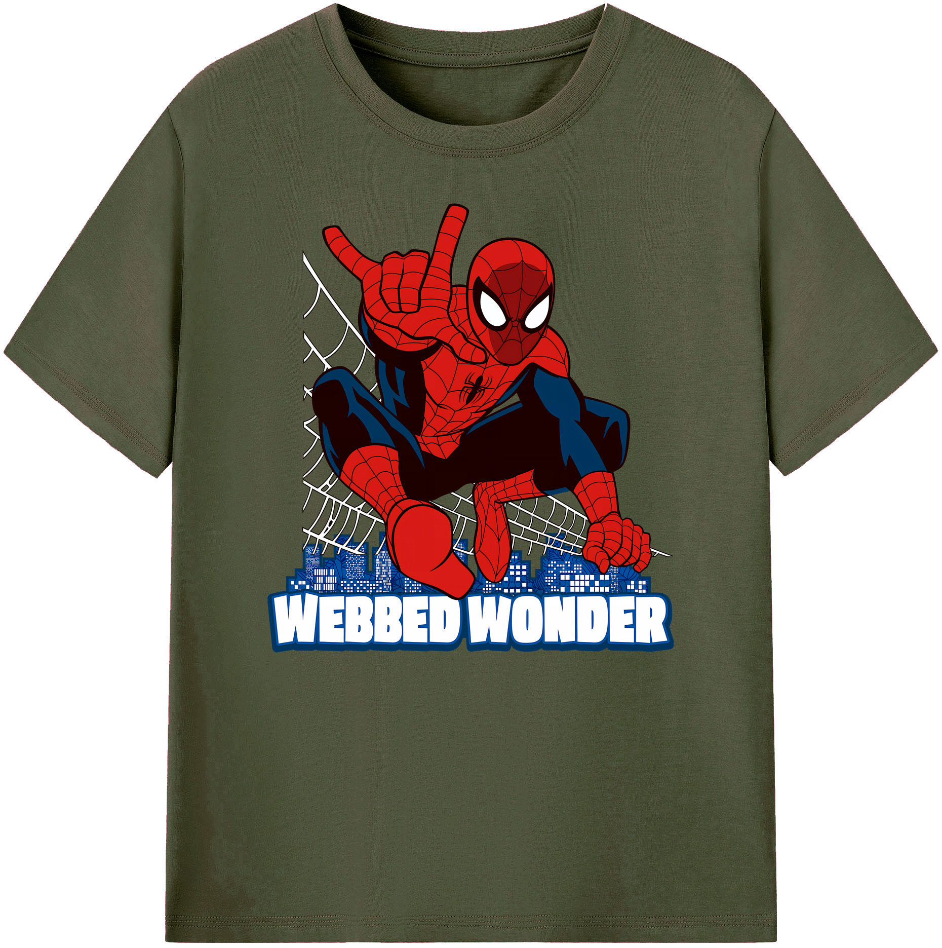 （画像用） Spider Man スパイダーマン 綿100％ メンズ半袖Tシャツ｜肌触りやわらか＆通気性